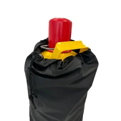 Abdeckhaube 5 kg Gasflasche  mit Druck Pott & Flamme