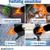 Abflammgerät Auftaugerät mit Piezozündung  Unkrautvernichter 69 kW
