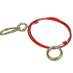 Abreißseil mit Ring und Karabinerhaken