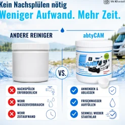 abtyCAM 1000g Frischwasser Tankreiniger Wohnmobil Wohnwagen
