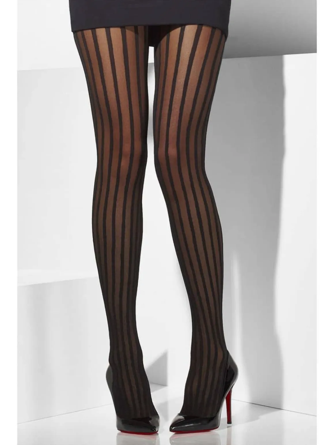 Accessoire: Streifen-Strumpfhose