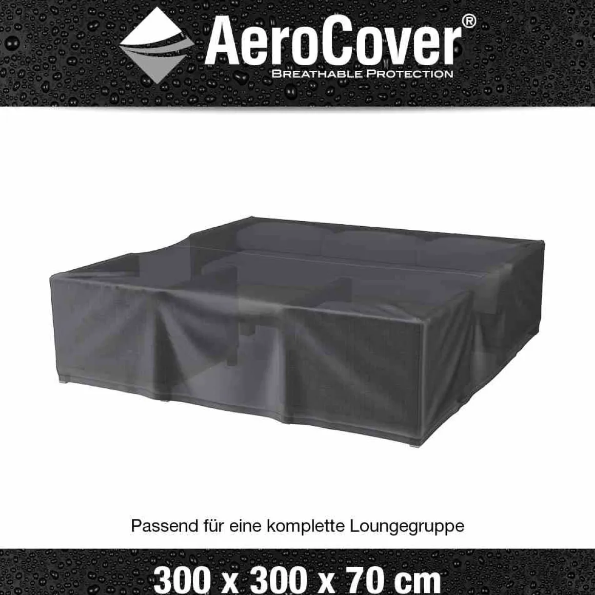 AeroCover Abdeckhaube Loungegruppe 300 x 300 x 70 cm