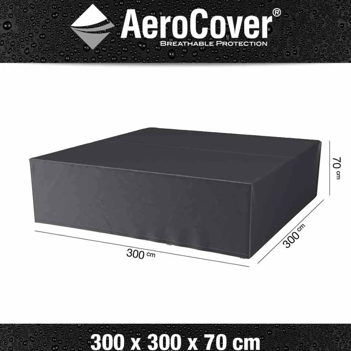 AeroCover Abdeckhaube Loungegruppe 300 x 300 x 70 cm