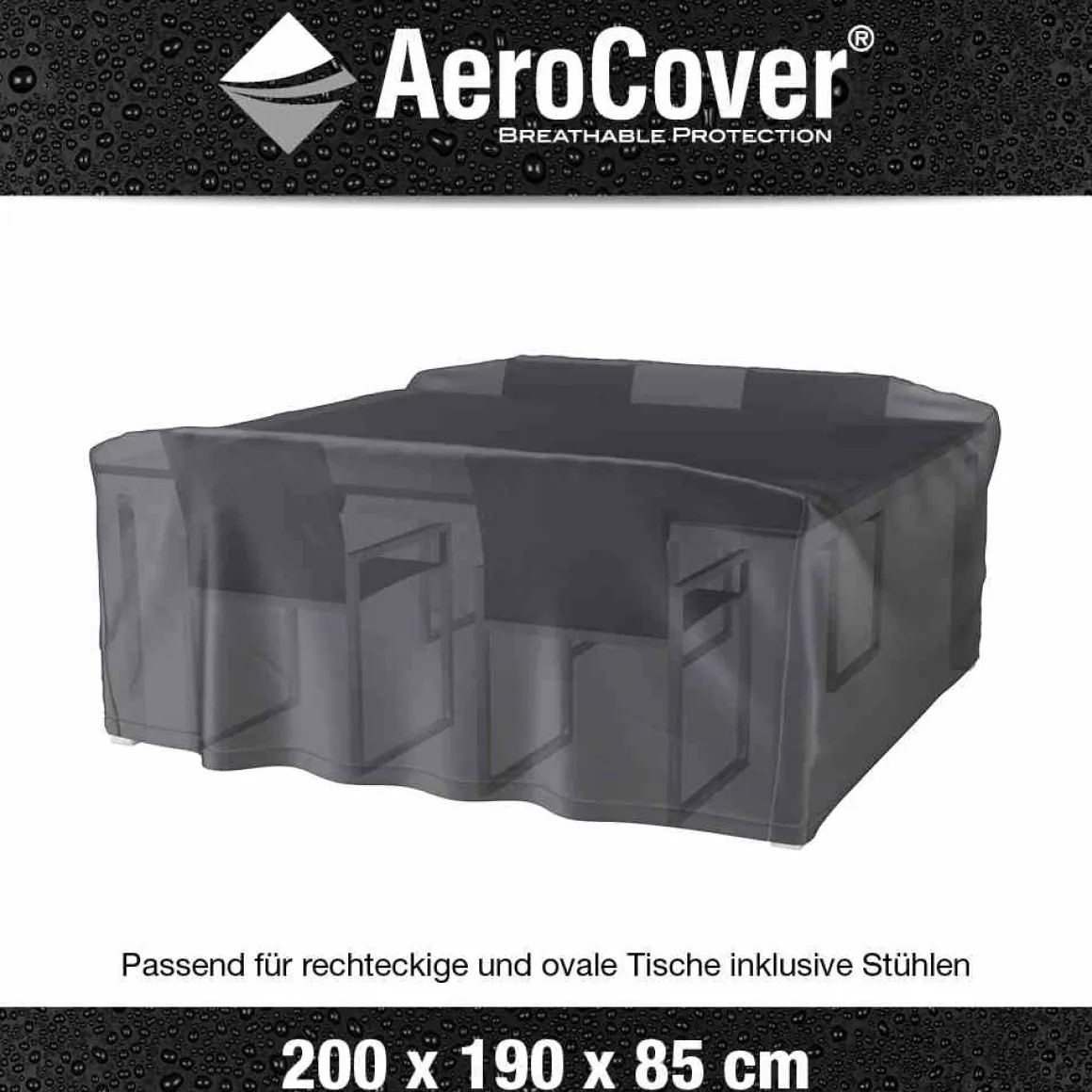 AeroCover Abdeckhaube Loungegruppe 200x190x85cm