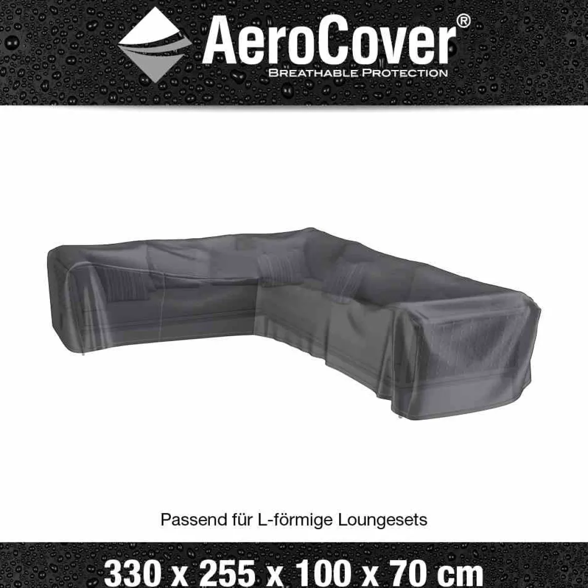 AeroCover Abdeckhaube Loungegruppe 255-330 x 100 x 70 cm