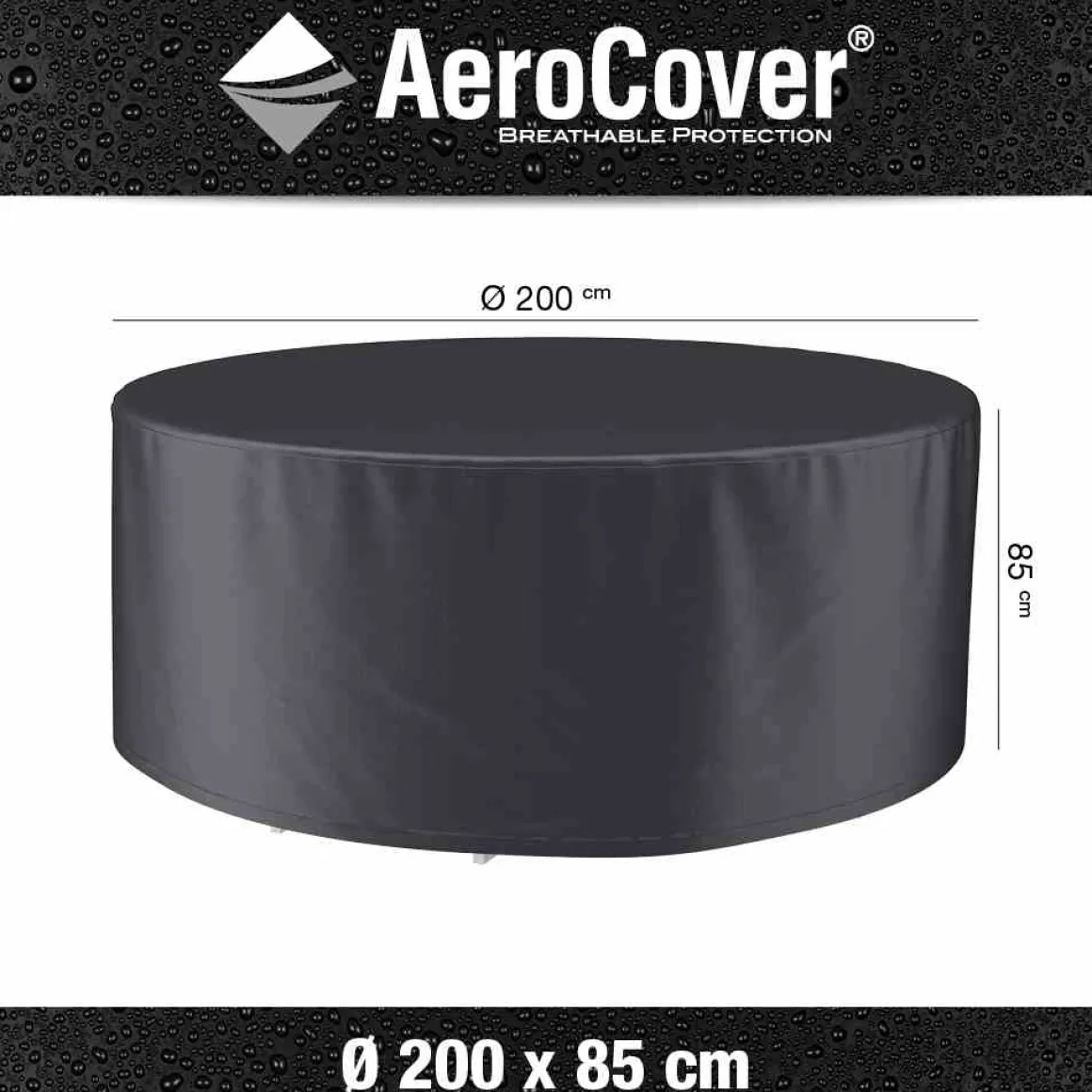 AeroCover Abdeckhaube Sitzgruppe Ø200 x 85 cm