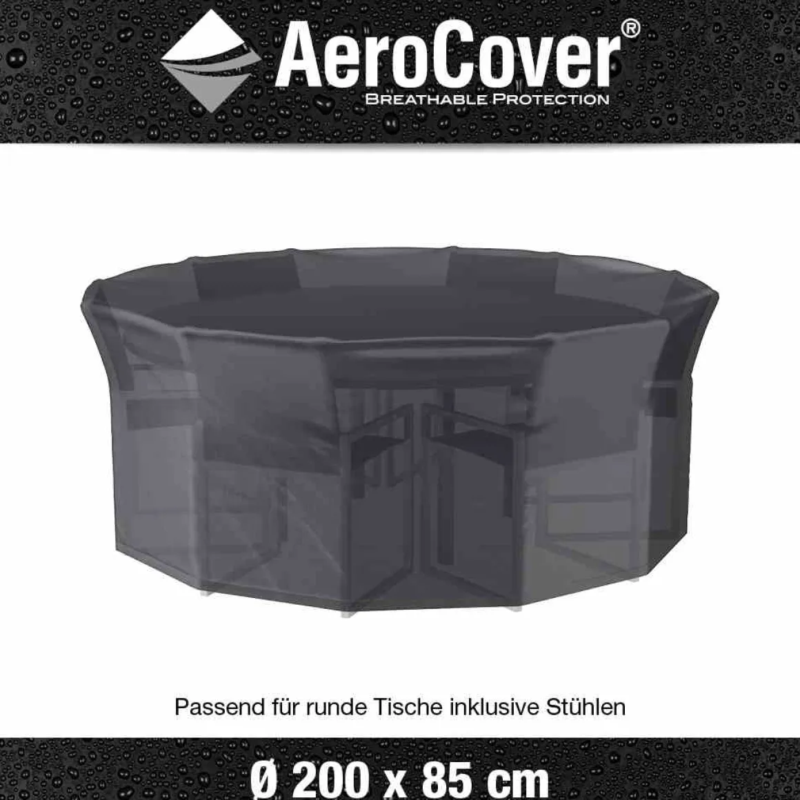 AeroCover Abdeckhaube Sitzgruppe Ø200 x 85 cm