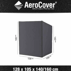 AeroCover Abdeckhaube Strandkorb 128x105x160 -140cm