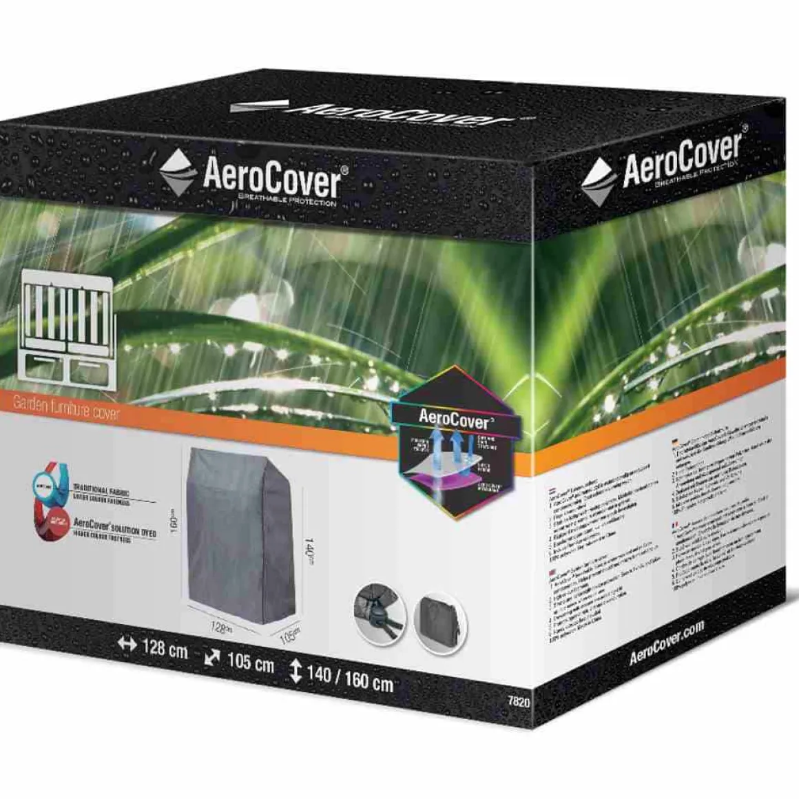 AeroCover Abdeckhaube Strandkorb 128x105x160 -140cm
