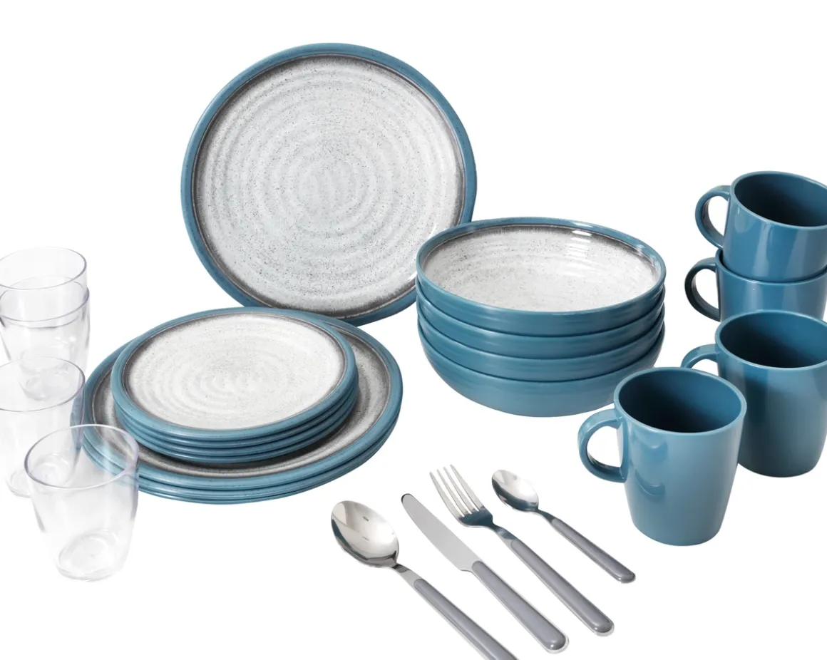 All Inclusive Tuscany 36-teilig mit Besteckbox + Box