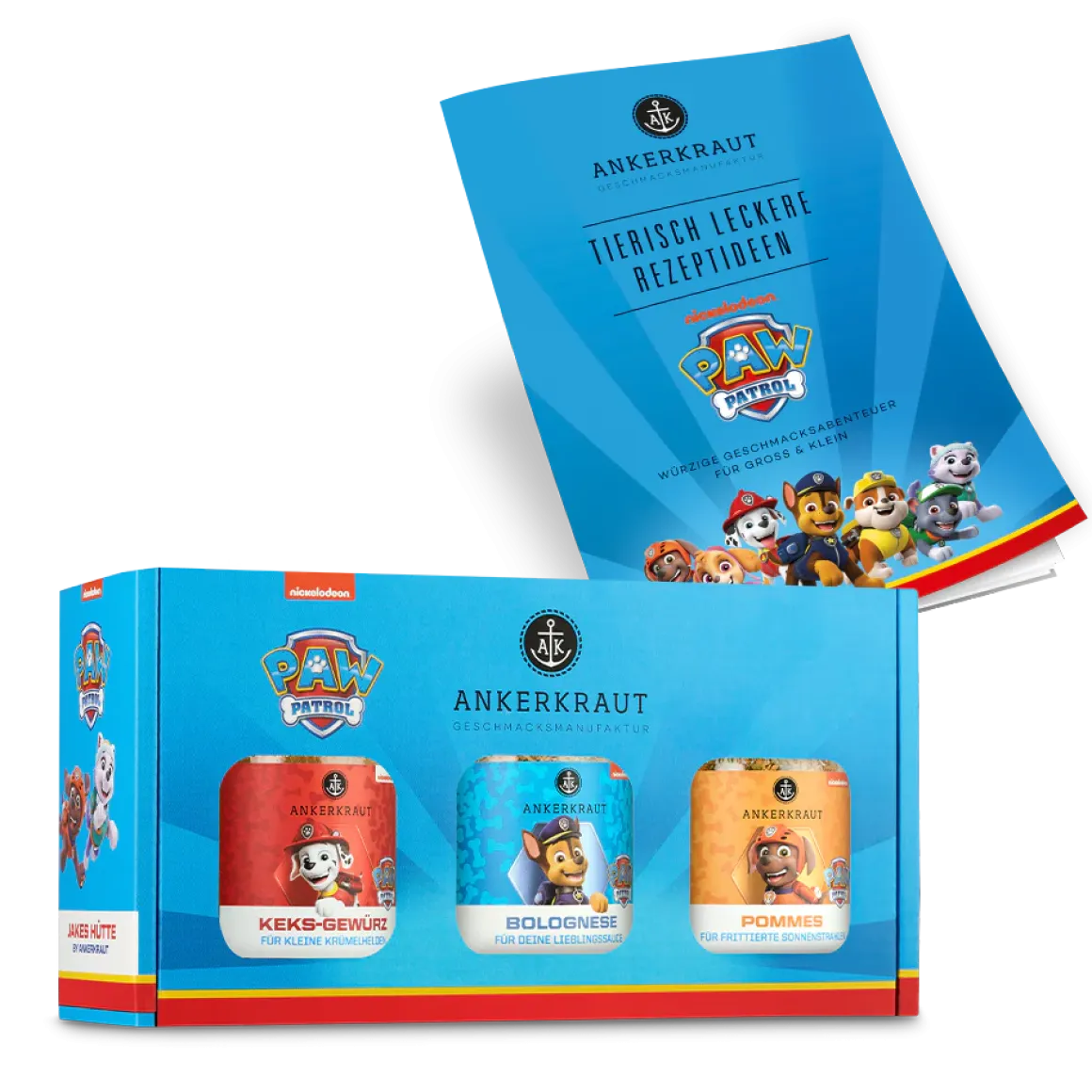 Ankerkraut Jakes Hütte Paw Patrol Gewürz-Box