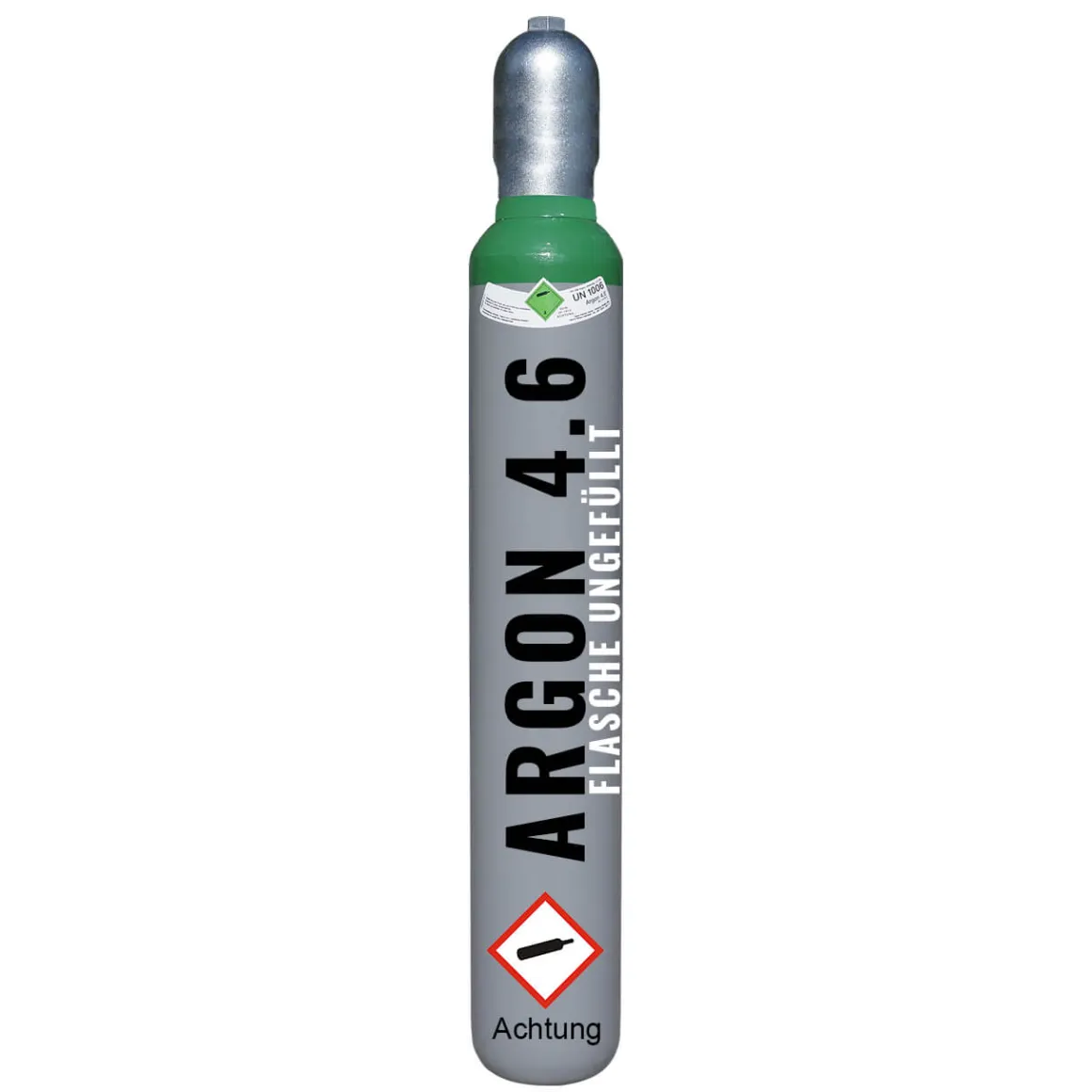 Argon 4.6 leere 10 Liter Gaslasche Schweißargon - werksneu
