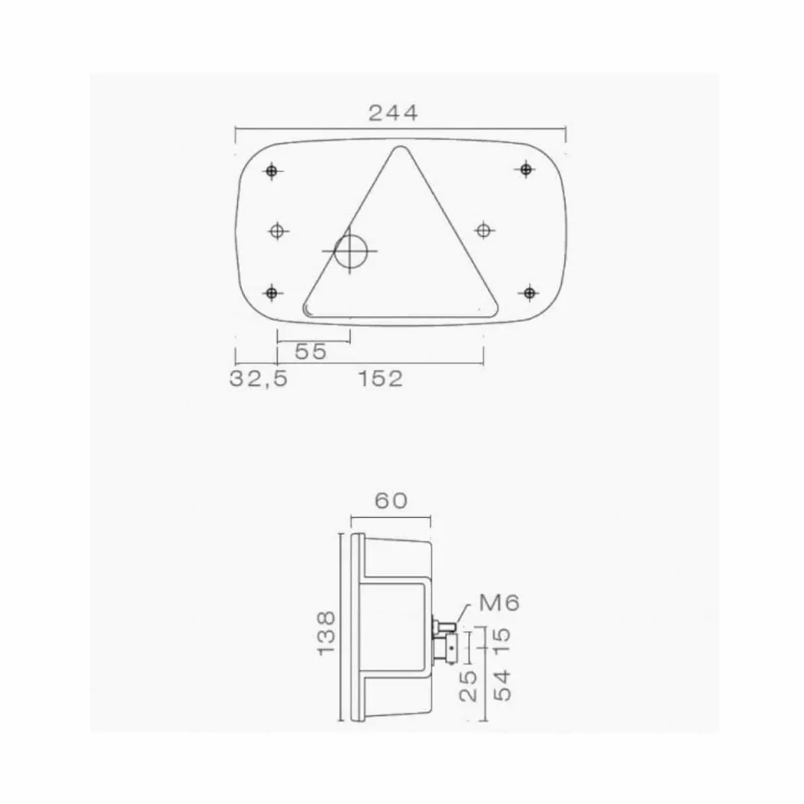 ASPÖCK Multipoint III Rückleuchte rechts