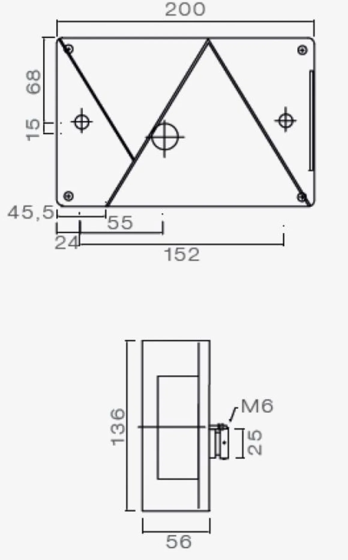 ASPÖCK Multipoint IV Rückleuchte rechts