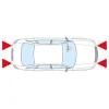 Autolampe 12 V / 21 W / BA15s  - 2x