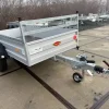 Böckmann Kastenanhänger 1350kg Profipaket mit H-Gestell und Seitenreling