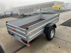 Böckmann Kastenanhänger 1350kg Profipaket mit H-Gestell und Seitenreling