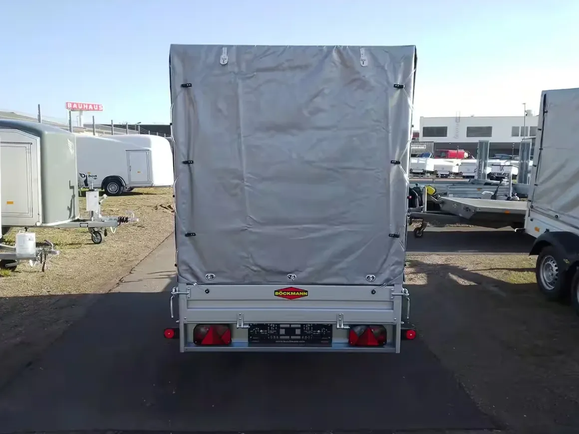 Böckmann TL‑AL 2513/75 Planenanhänger – 750 kg, 577 kg Nutzlast