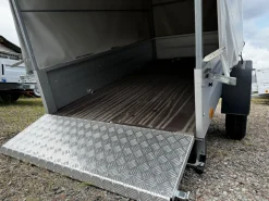 Böckmann TPV KD-EU2 LIGHT Kastenanhänger mit Hochplane kippbar - LH 1150mm 750kg