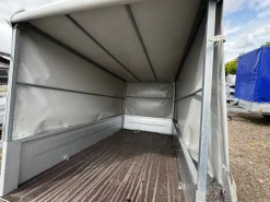 Böckmann TPV KD-EU2 LIGHT Kastenanhänger mit Hochplane kippbar - LH 1150mm 750kg