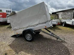 Böckmann TPV KD-EU2 LIGHT Kastenanhänger mit Hochplane kippbar - LH 1150mm 750kg