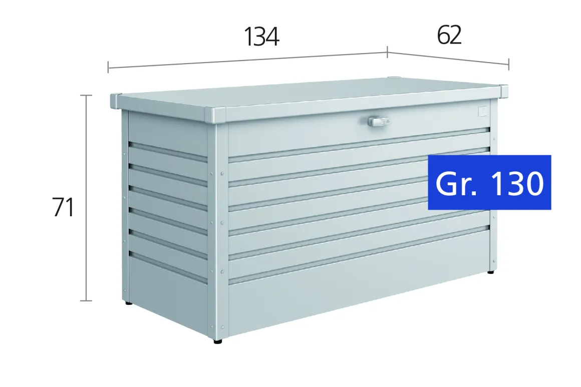 Biohort FreizeitBox 130 Dunkelgrau-Metallic
