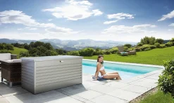 Biohort FreizeitBox 160  Quarzgrau-Metallic