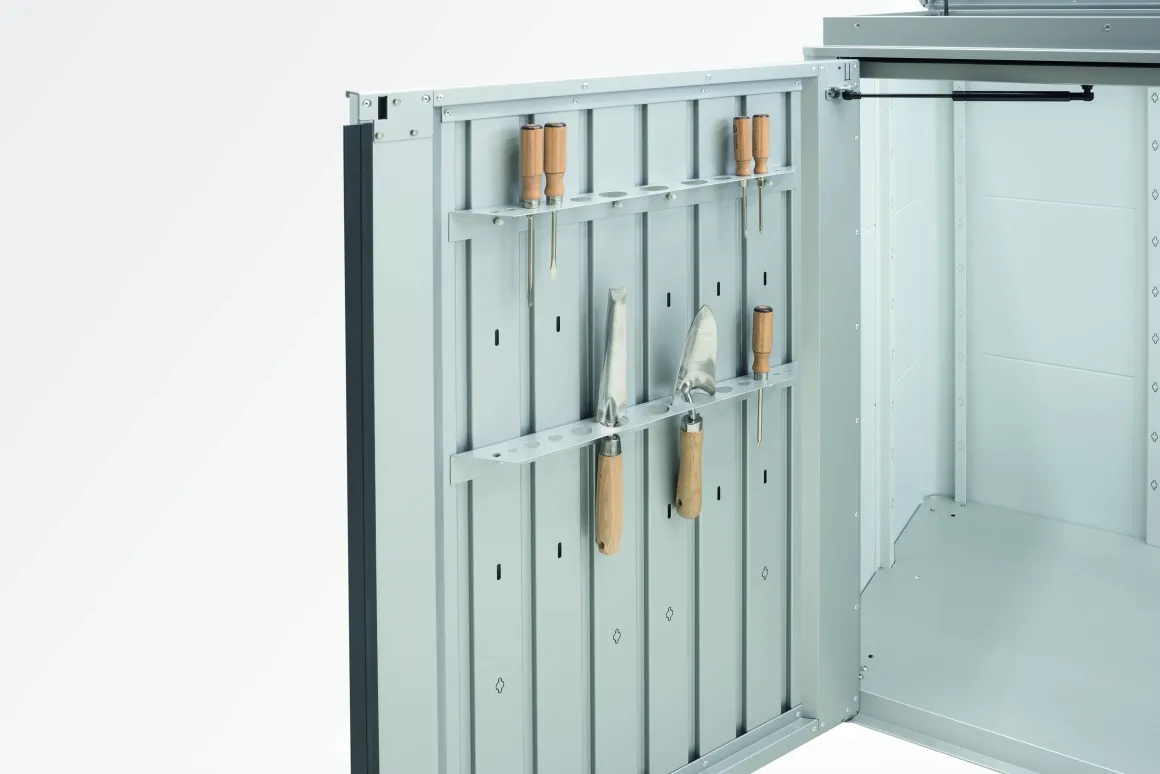 Biohort HighBoard 160 Silber-Metallic