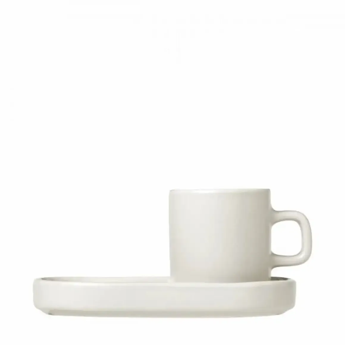 Blomus Set 2 Espressotassen PILAR Moonbeam 50 ml 4 tlg.