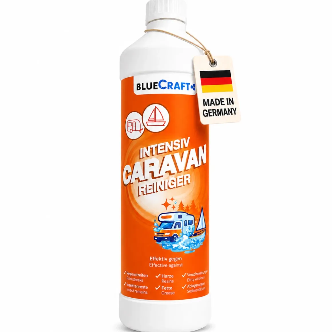Bluecraft Caravan Intensivreiniger 1L für Reisemobile und Boote