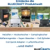 BlueCraft Infrarot Gas  Heizofen 4,2 kW mit Anschlusszubehör und 11 kg Gasflasche gefüllt