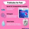 Bluecraft Rinse Konzentrat 1L  + 4 Rollen Toilettenpapier Travel Wipe