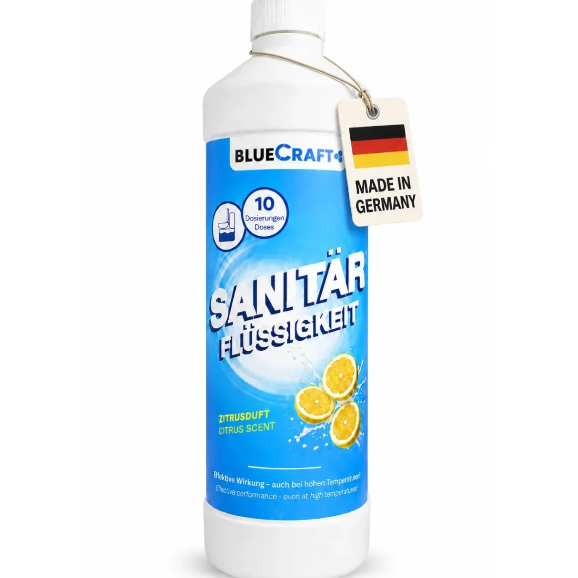 Bluecraft Sanitärflüssigkeit 1L - Toilettenzusatz für den Fäkalientank