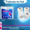 Bluecraft Travel Wipe -  Toilettenpapier im 4er Pack schnell löslich