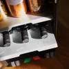 Bordbar Black Onecolor mit Serving Equipment  mobiler Barwagen