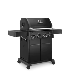 Broil King Gasgrill Crown 490 Shadow - 4 Brenner mit Seitenkocher