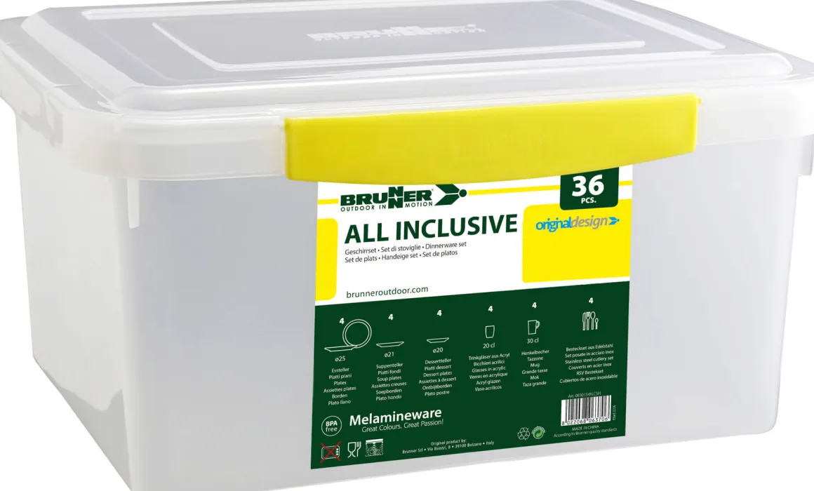 Brunner Geschirrset Astralys All Inclusive 36-teilig