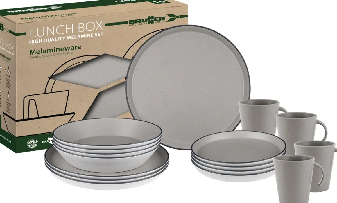 Brunner Geschirrset Lunch Box Compack 16-teilig