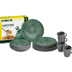 Brunner Geschirrset Lunch Box Sea Green  16-teilig