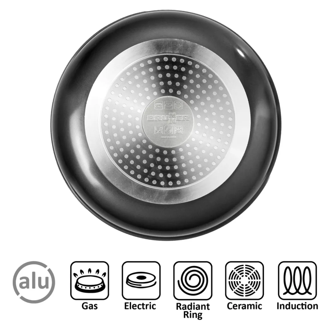 Brunner Pirate Spacemaster - Camping Topfset Ø22?cm, 7-teilig