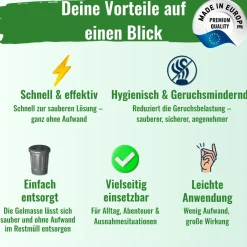 Camping Granulat - Absorber für Camping Toiletten