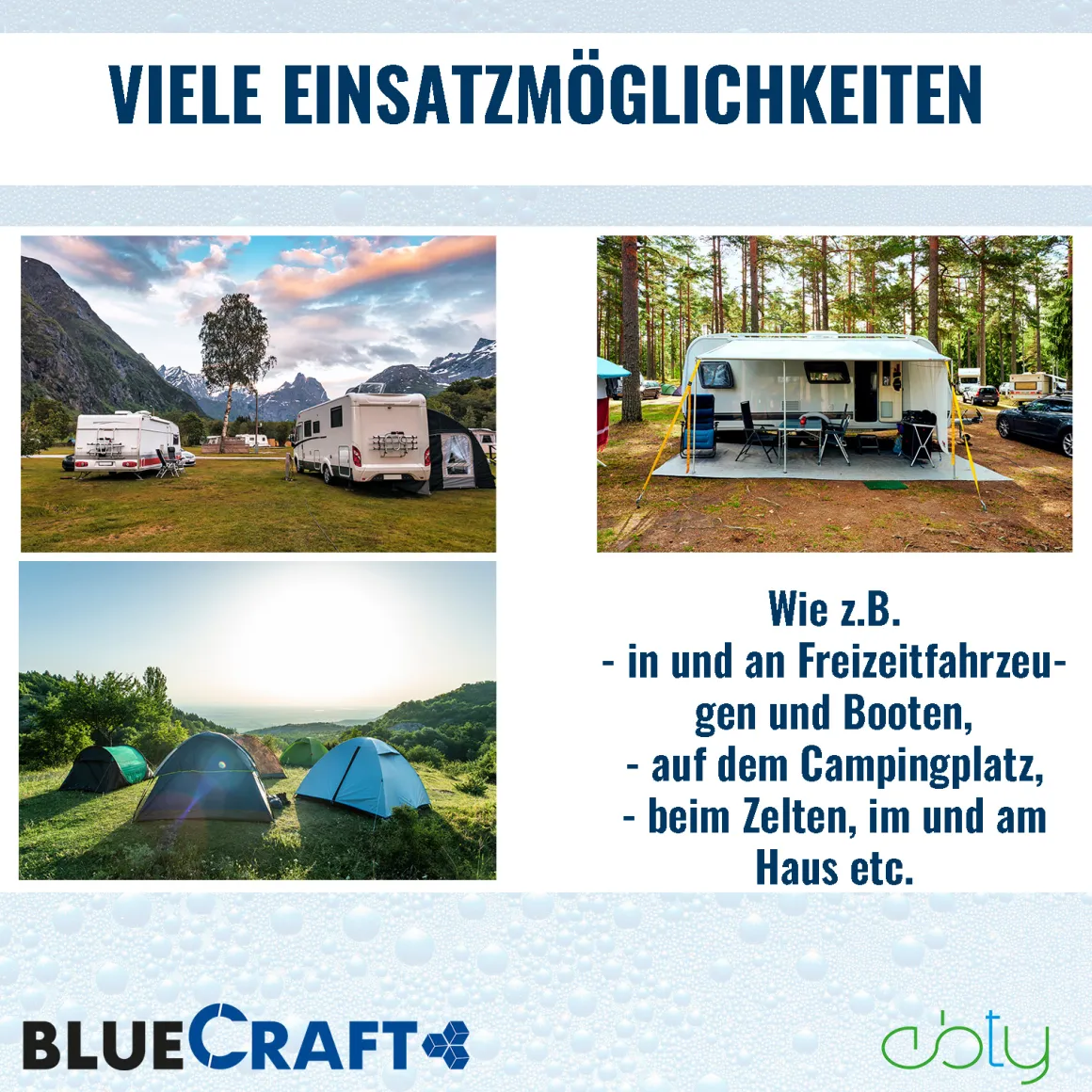 Campingreiniger abtyCAMgreen 1L - Premium Camping-/Caravanreiniger aus nachwachsenden Rohstoffen