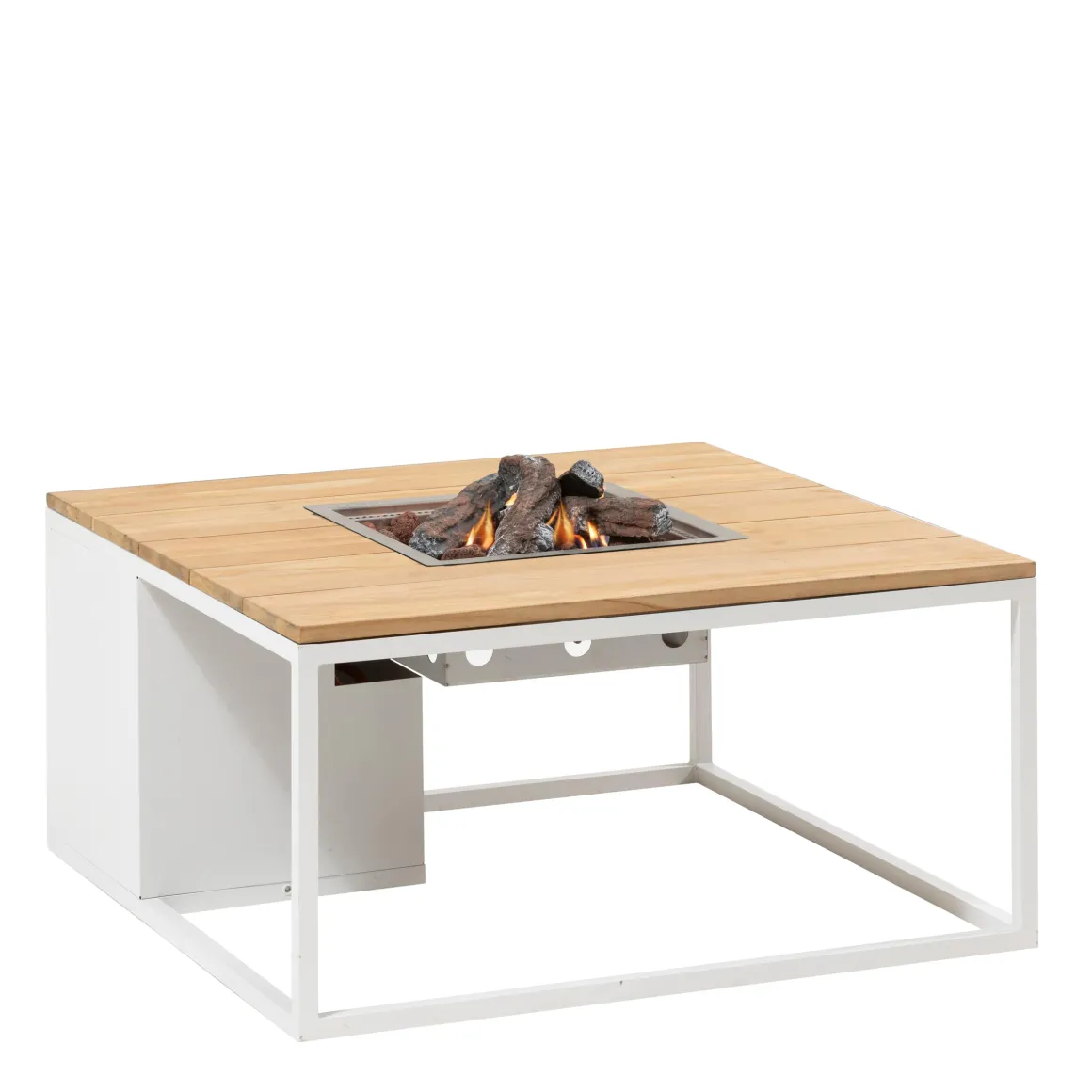 Cosi Cosiloft 100 Feuertisch weiß / teak