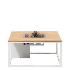 Cosi Cosiloft 100 Feuertisch  weiß / teak