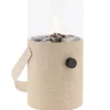 Cosiscoop Original Gaslaterne mit Glas  steingrau