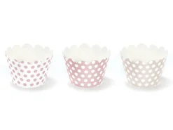 Cupcake Wrapper, pink 6 Stk.