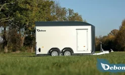 DEBON Roadster C500 Kofferanhänger 2000 kg ALU mit Seitentür