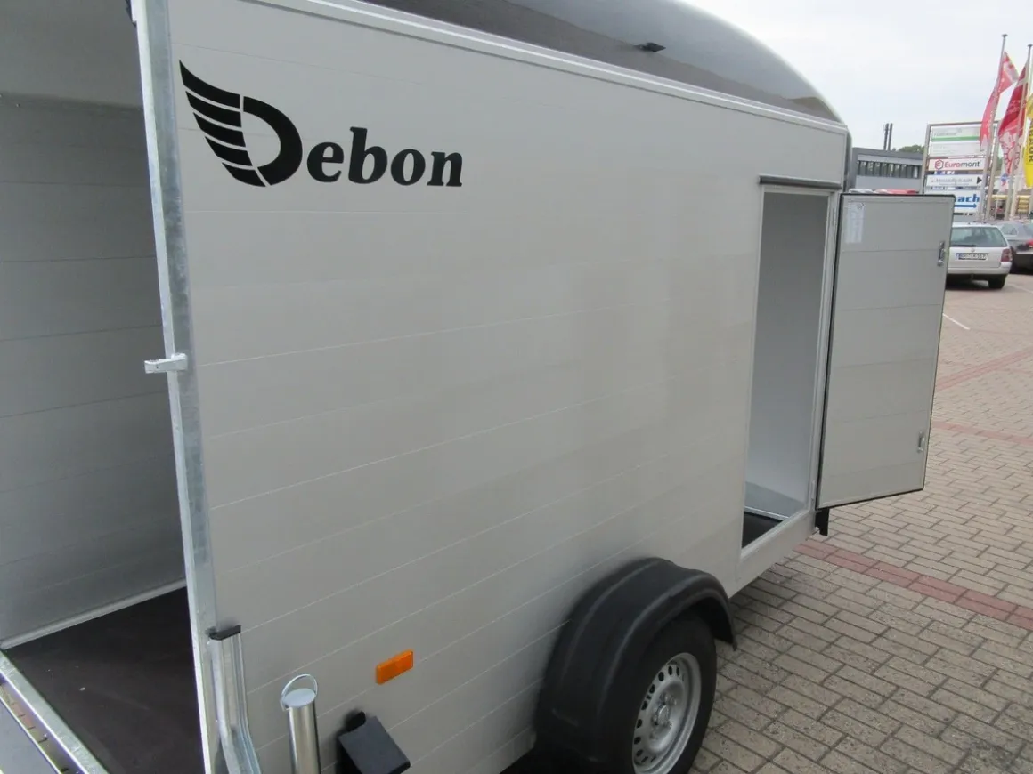 Debon Roadster C300 Kofferanhänger 1300 kg ALU mit Seitentür