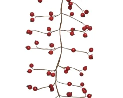 Decoris Girlande Beeren Rot