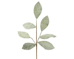 Decoris Kunstpflanze Ast grün beschneit H 68 cm
